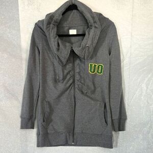 Oregon Ducks Zip Front Sweatshirt.